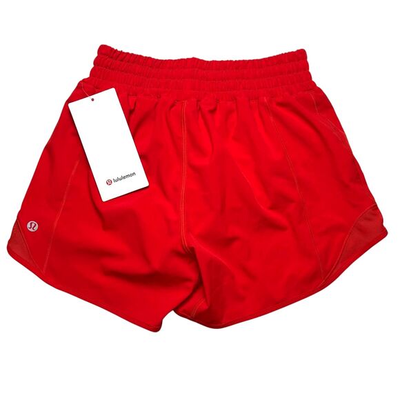 Lululemon Hotty Hot High-Rise Short 4" *Hot Heat - Picture 4 of 9